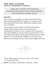 Load image into Gallery viewer, Bilingual The Road to Calvary: A Contemplative Walk Through the Way of the Cross